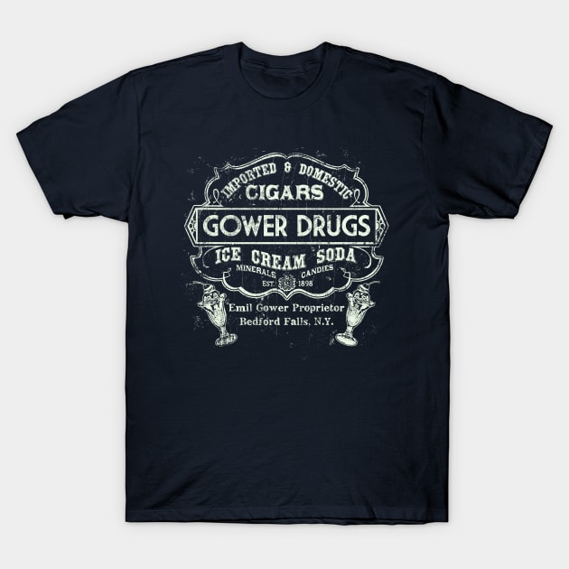 Gower Drugs - Bedford Falls T-Shirt by RangerRob